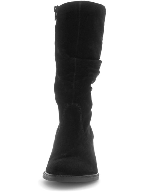 Bottines en cuir velours - Kiabi Bottines en cuir velours - Kiabi