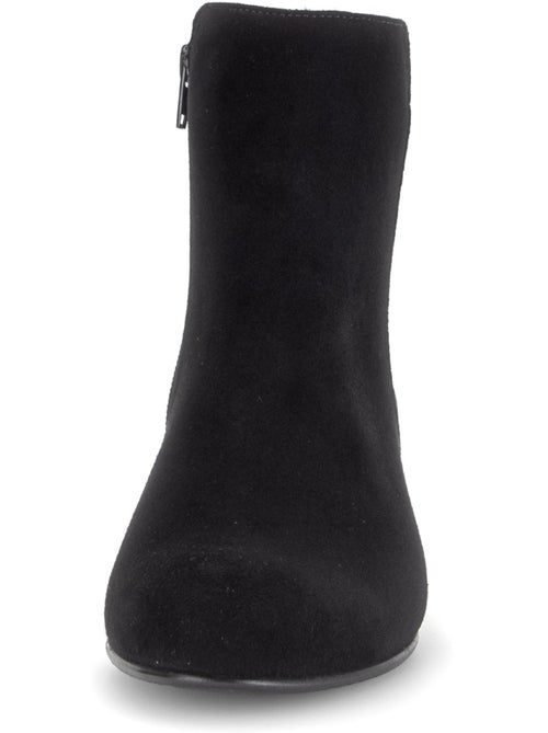 Bottines en cuir velours - Kiabi Bottines en cuir velours - Kiabi