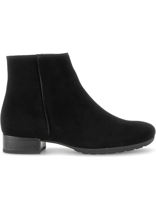 Bottines en cuir velours - Kiabi Bottines en cuir velours - Kiabi