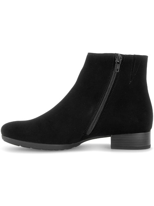 Bottines en cuir velours - Kiabi Bottines en cuir velours - Kiabi