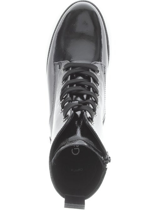 Bottines en cuir verni - Kiabi Bottines en cuir verni - Kiabi