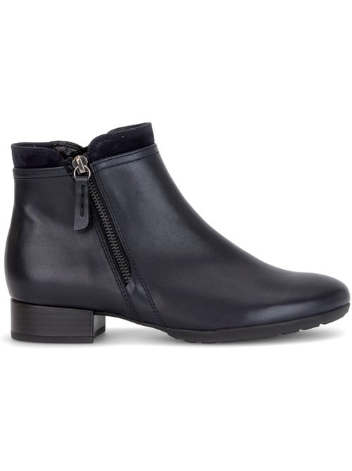 Bottines en cuirs combinés - Kiabi Bottines en cuirs combinés - Kiabi