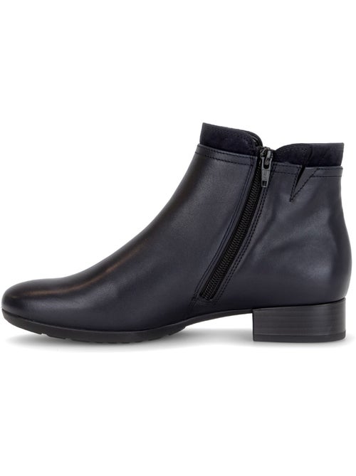 Bottines en cuirs combinés - Kiabi Bottines en cuirs combinés - Kiabi