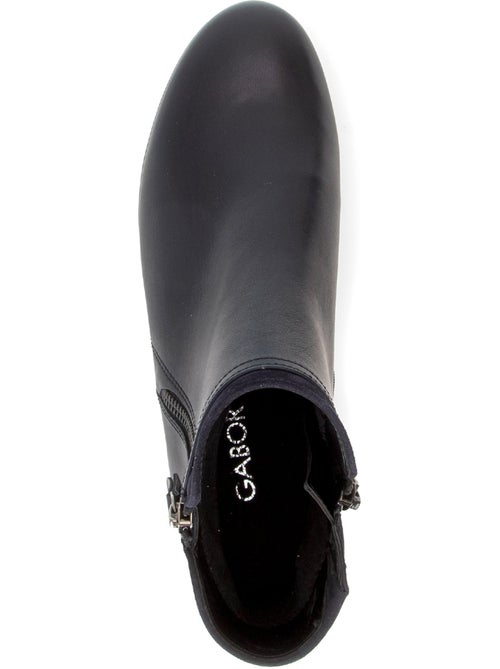 Bottines en cuirs combinés - Kiabi Bottines en cuirs combinés - Kiabi