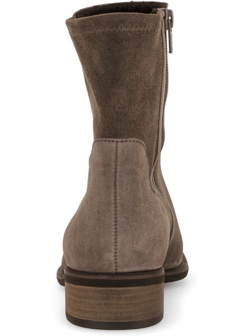 Bottines en cuirs combinés - Kiabi Bottines en cuirs combinés - Kiabi