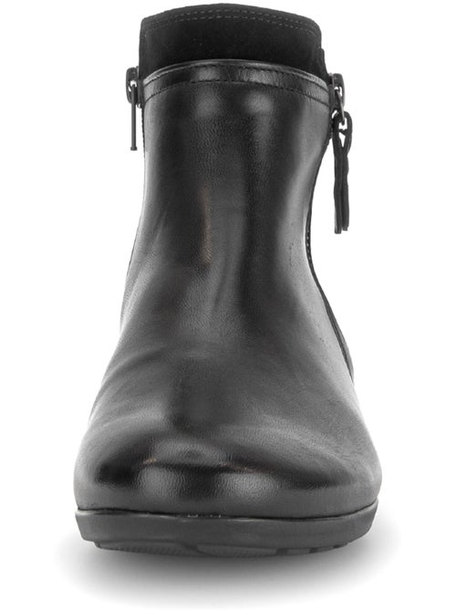 Bottines en cuirs combinés - Kiabi Bottines en cuirs combinés - Kiabi