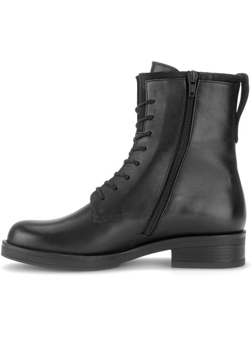 Bottines en cuirs combinés - Kiabi Bottines en cuirs combinés - Kiabi