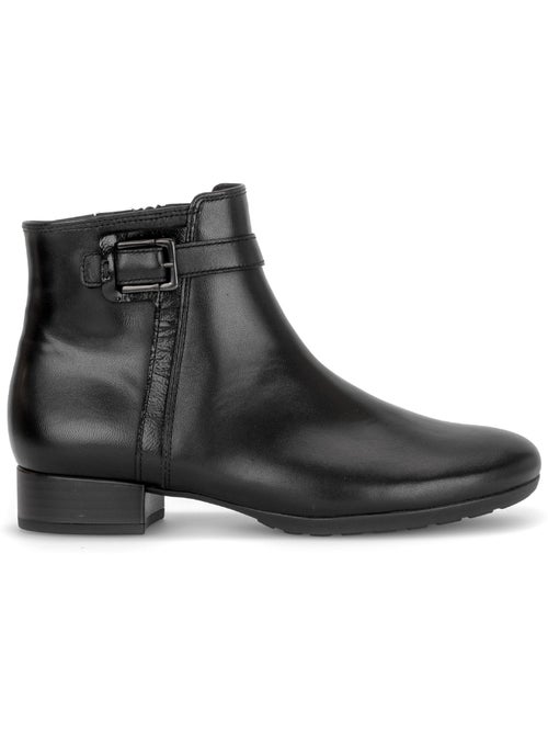 Bottines en cuirs combinés - Kiabi Bottines en cuirs combinés - Kiabi