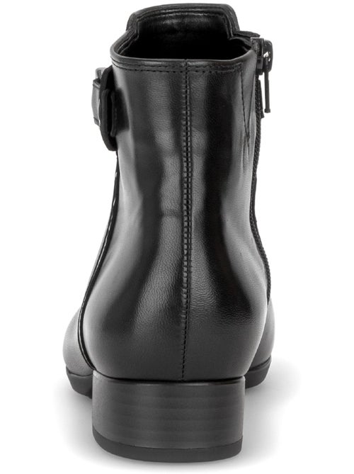 Bottines en cuirs combinés - Kiabi Bottines en cuirs combinés - Kiabi