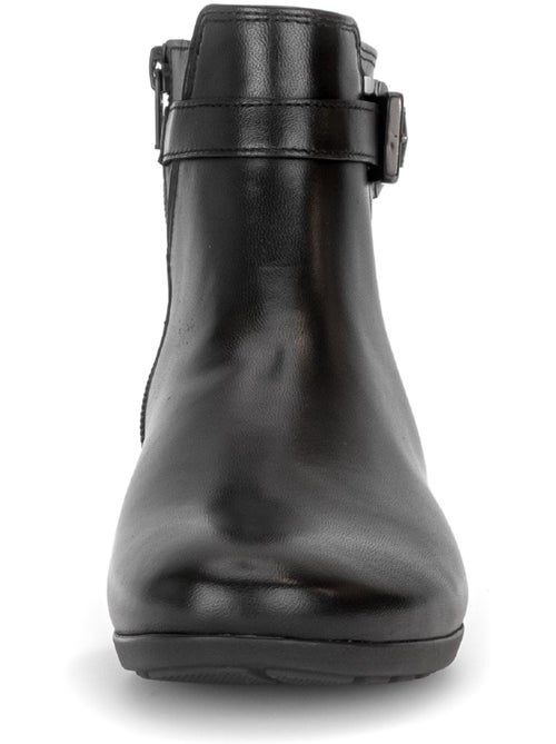 Bottines en cuirs combinés - Kiabi Bottines en cuirs combinés - Kiabi