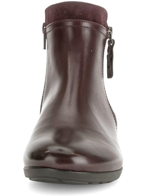 Bottines en cuirs combinés - Kiabi Bottines en cuirs combinés - Kiabi