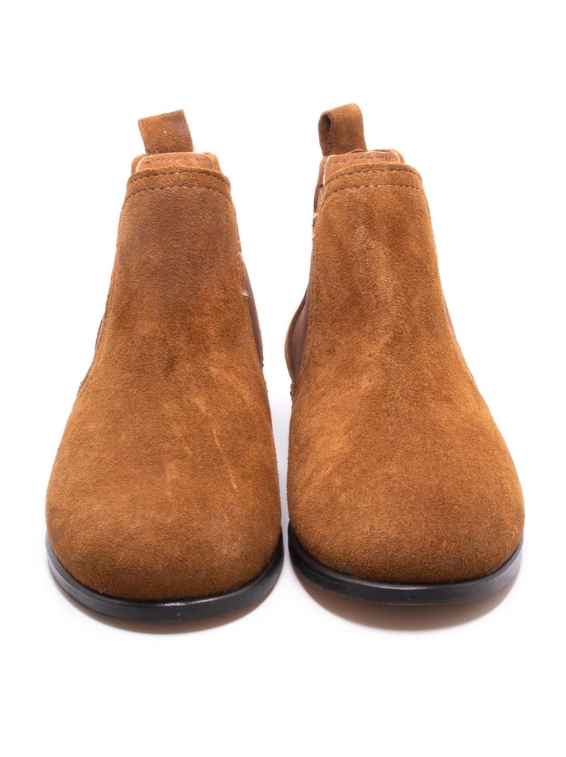 Bottines En Daim - Boni Gildas Beige foncé - Kiabi