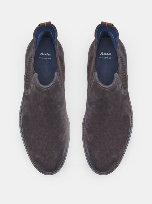 Bottines en daim BATA - Kiabi