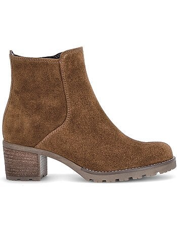 Bottines en daim