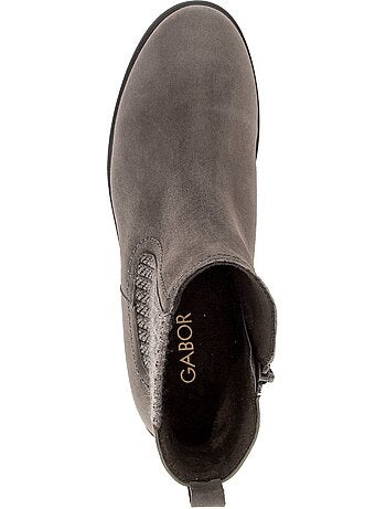 Bottines en daim