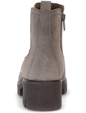 Bottines en daim