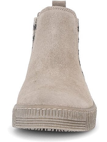 Bottines en daim