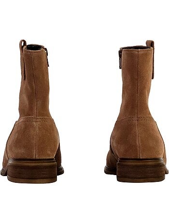 Bottines en daim