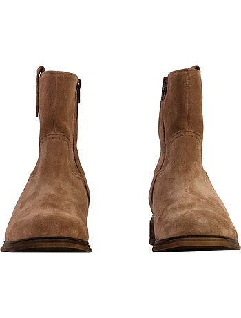 Bottines en daim