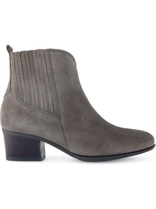 Bottines  en daim - Kiabi