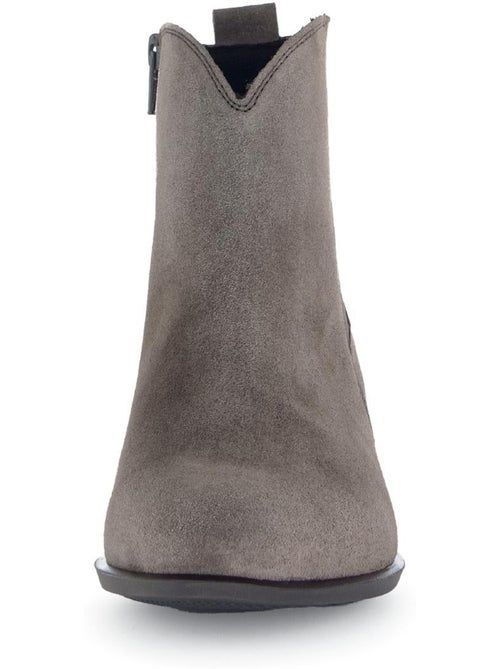 Bottines  en daim - Kiabi