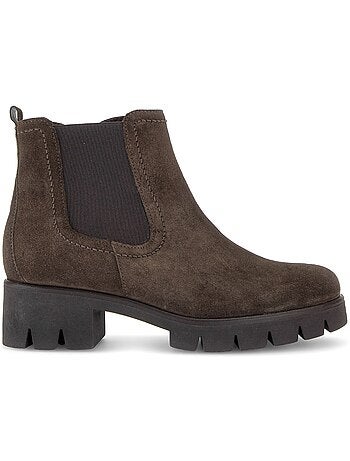 Bottines en daim