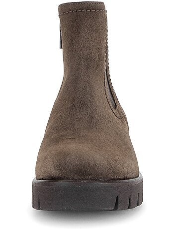 Bottines en daim