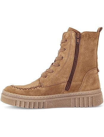 Bottines en daim