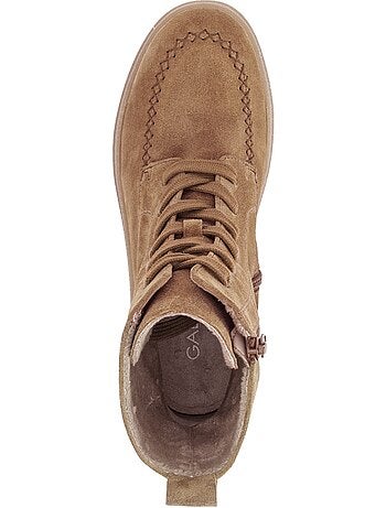Bottines en daim