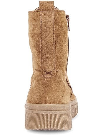 Bottines en daim