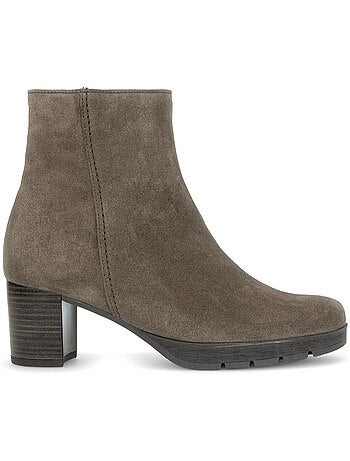 Bottines en daim