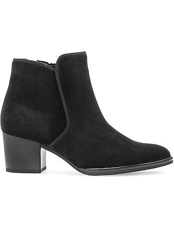 Bottines en daim