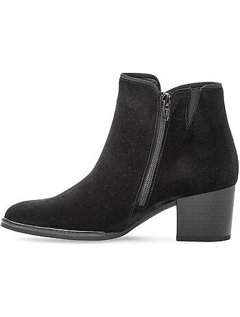 Bottines en daim
