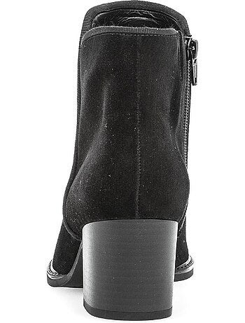 Bottines en daim