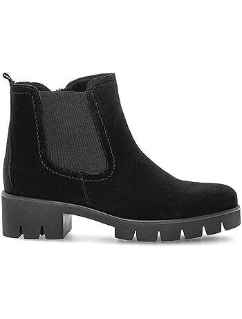 Bottines en daim
