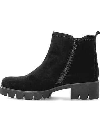 Bottines en daim