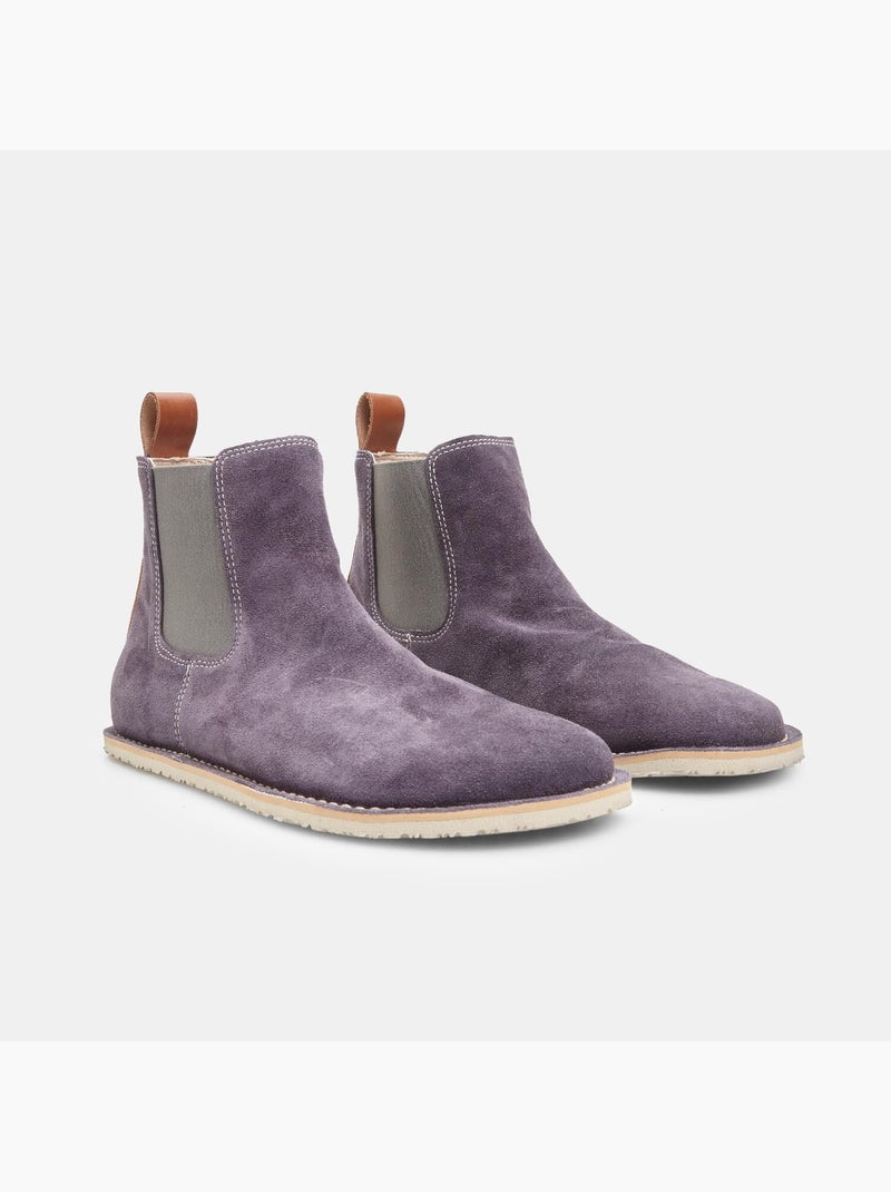 Bottines en daim pour homme barefoot Bata Bleu - Kiabi