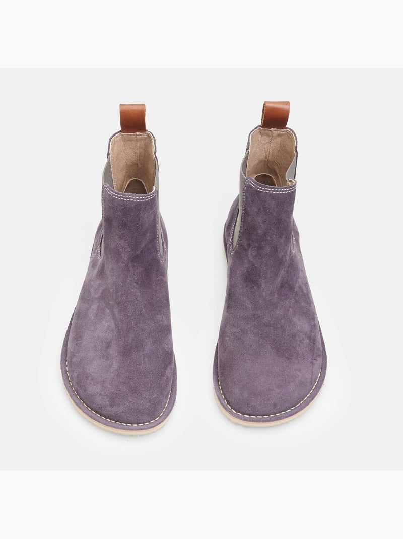 Bottines en daim pour homme barefoot Bata Bleu - Kiabi
