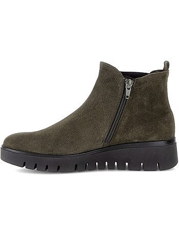 Bottines en daim