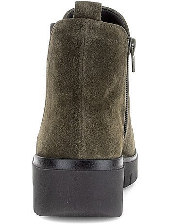 Bottines en daim