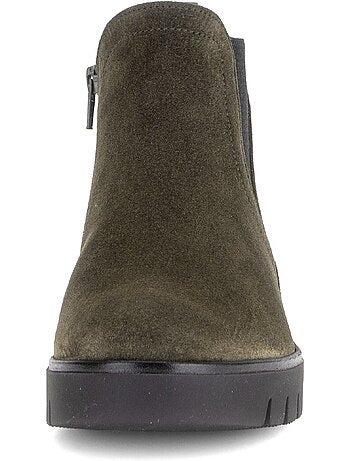 Bottines en daim