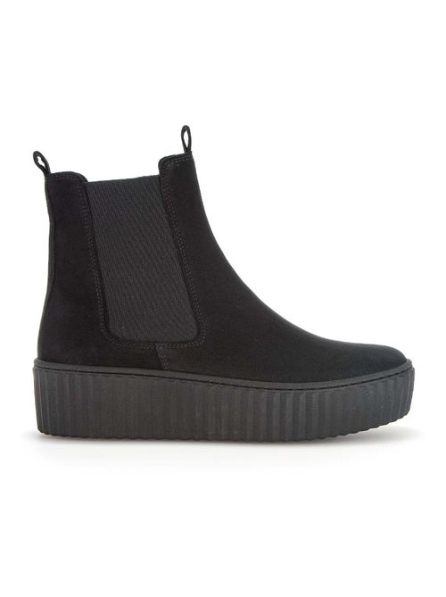 Bottines  en microfibre - Kiabi