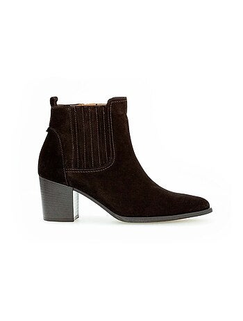 Bottines en nubuck