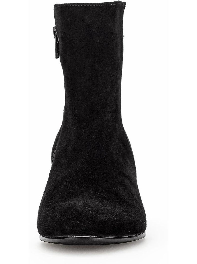 Bottines  en Nubuck Noir Noir - Kiabi