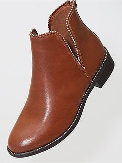 bottines femme kiabi