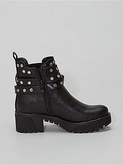 bottines femme kiabi