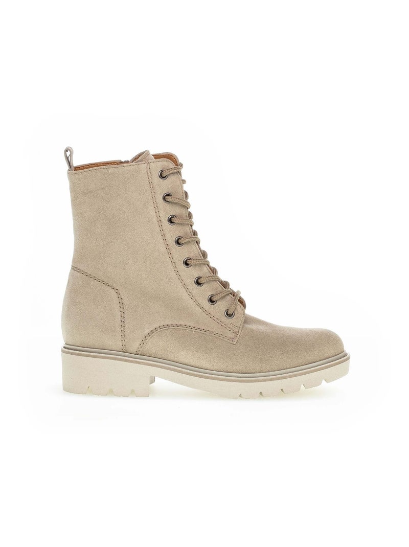 Bottines  en suède Gabor Beige - Kiabi