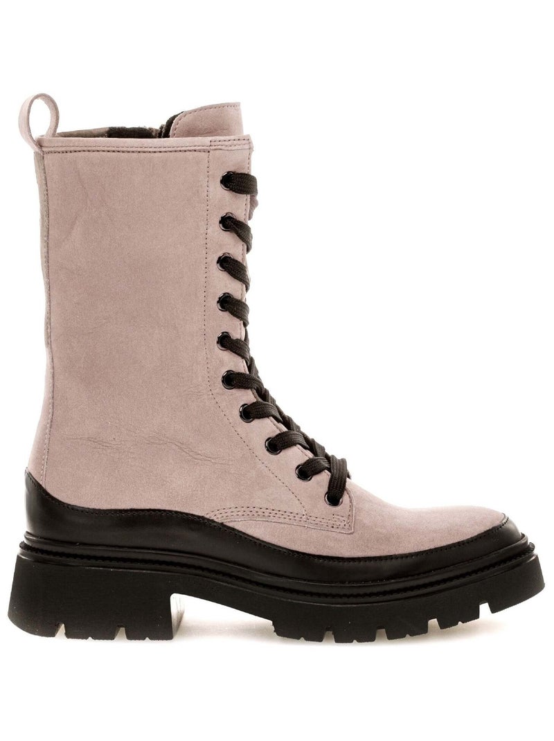 Bottines  en suède Gabor Marron - Kiabi
