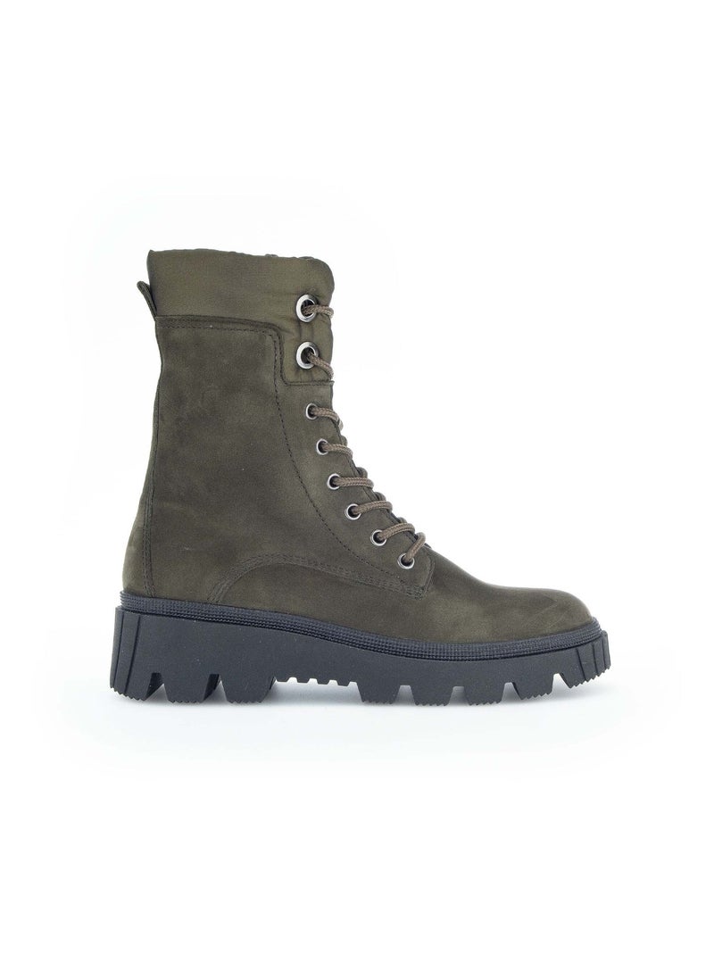 Bottines  en suède Gabor Vert - Kiabi