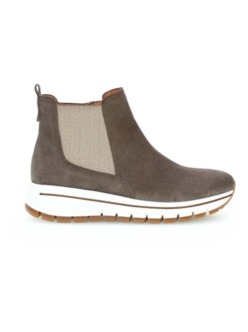 Bottines  en suède - Kiabi